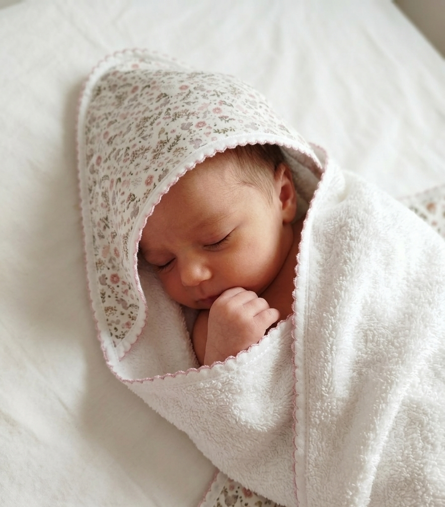 Elise bath cape
