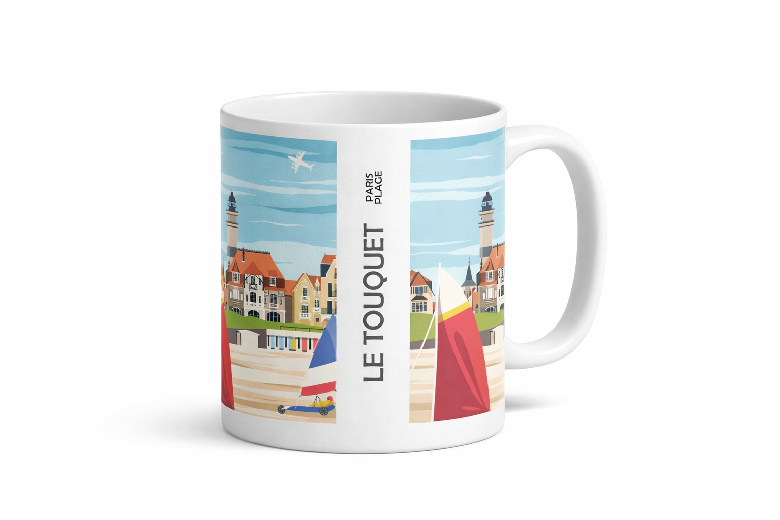 LE TOUQUET PARIS-PLAGE MUG (blue version)