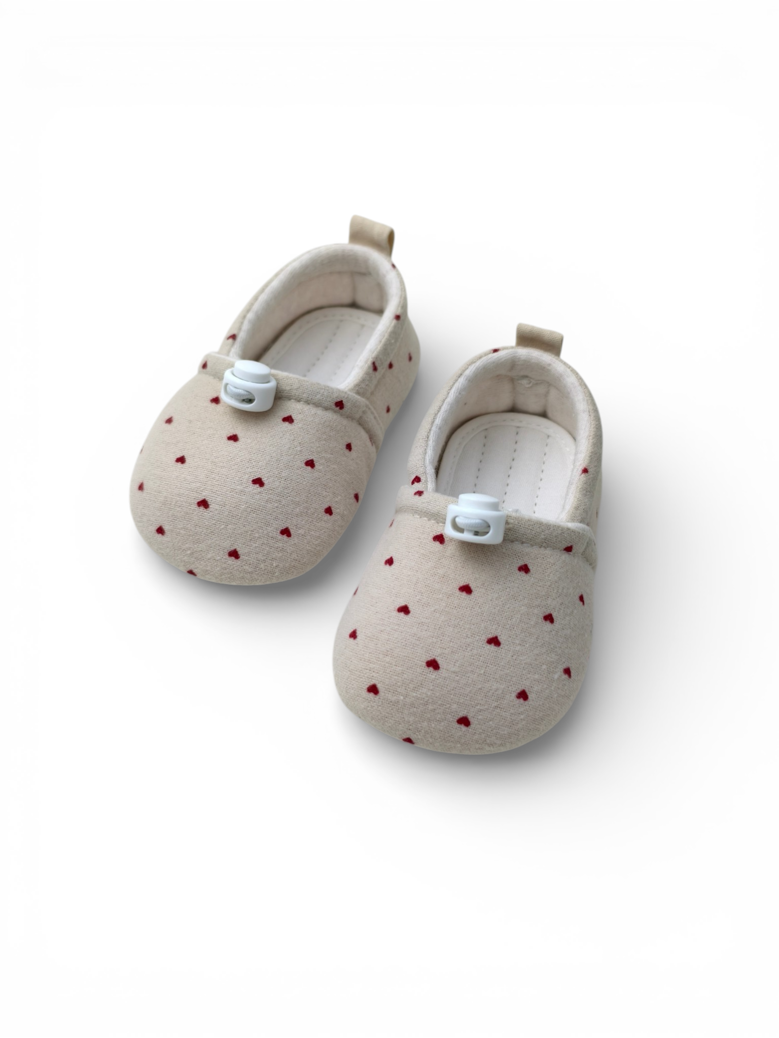 Barfuß-Baumwollschuhe für Babys und Kinder – Beige