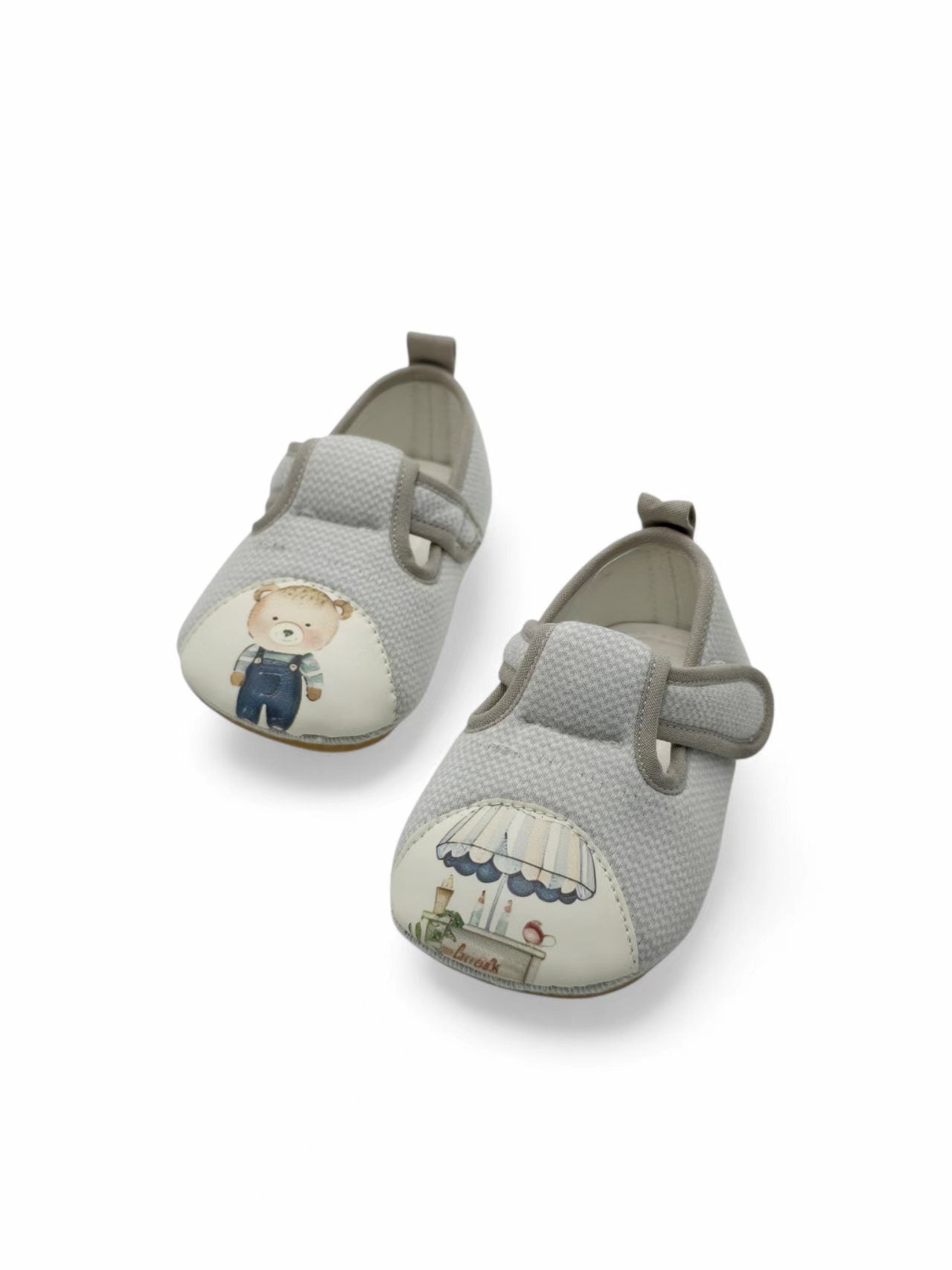 Zapatos para bebés y niños pequeños que empiezan a caminar - Gris