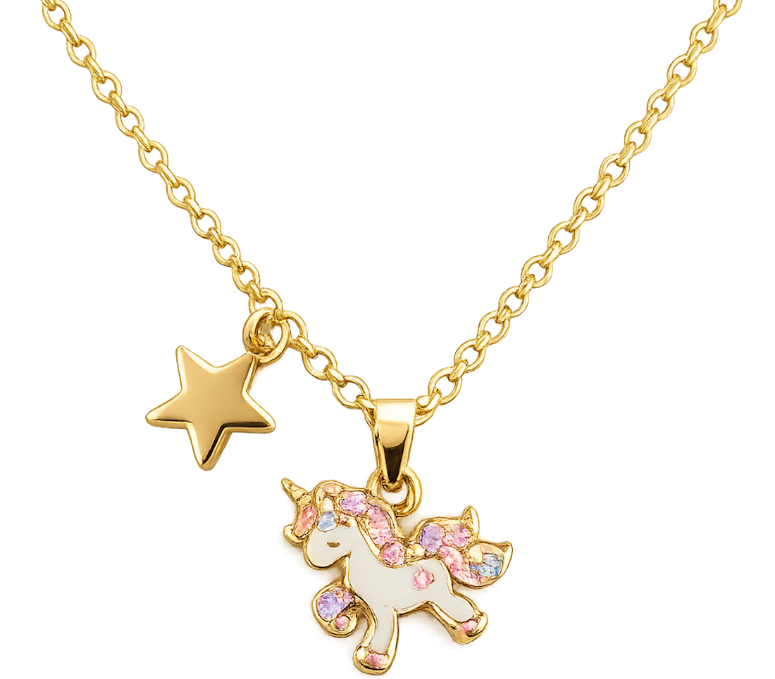 NECKLACE MOONLIGHT UNICORN
