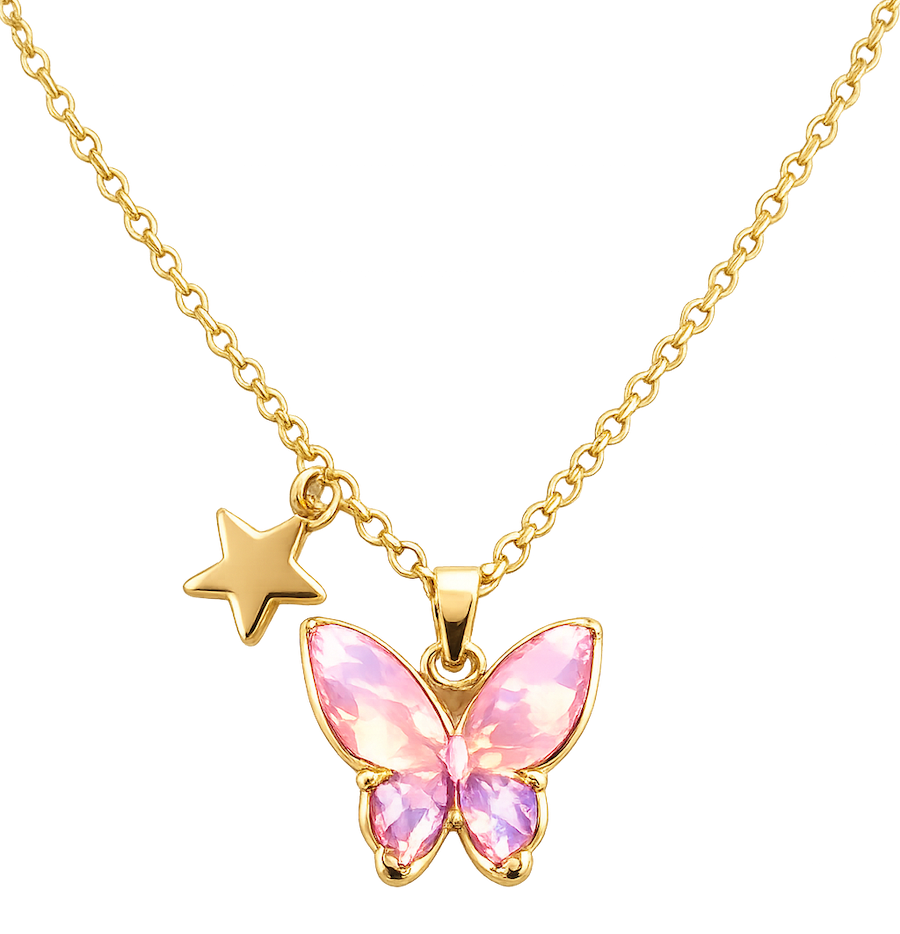 NECKLACE FAIRY BUTTERFLY