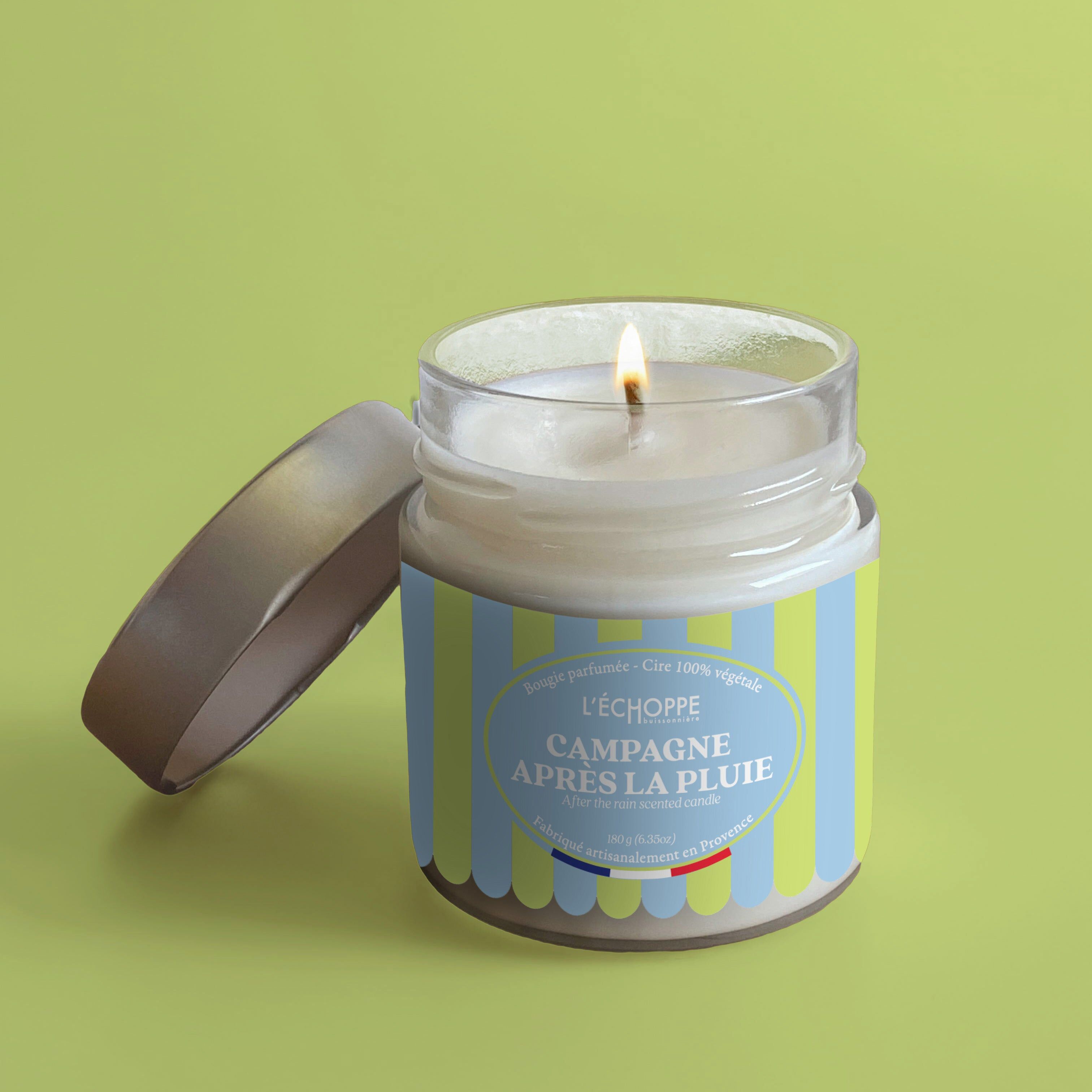 Campagne après la Pluie - Bougie parfumée 180g