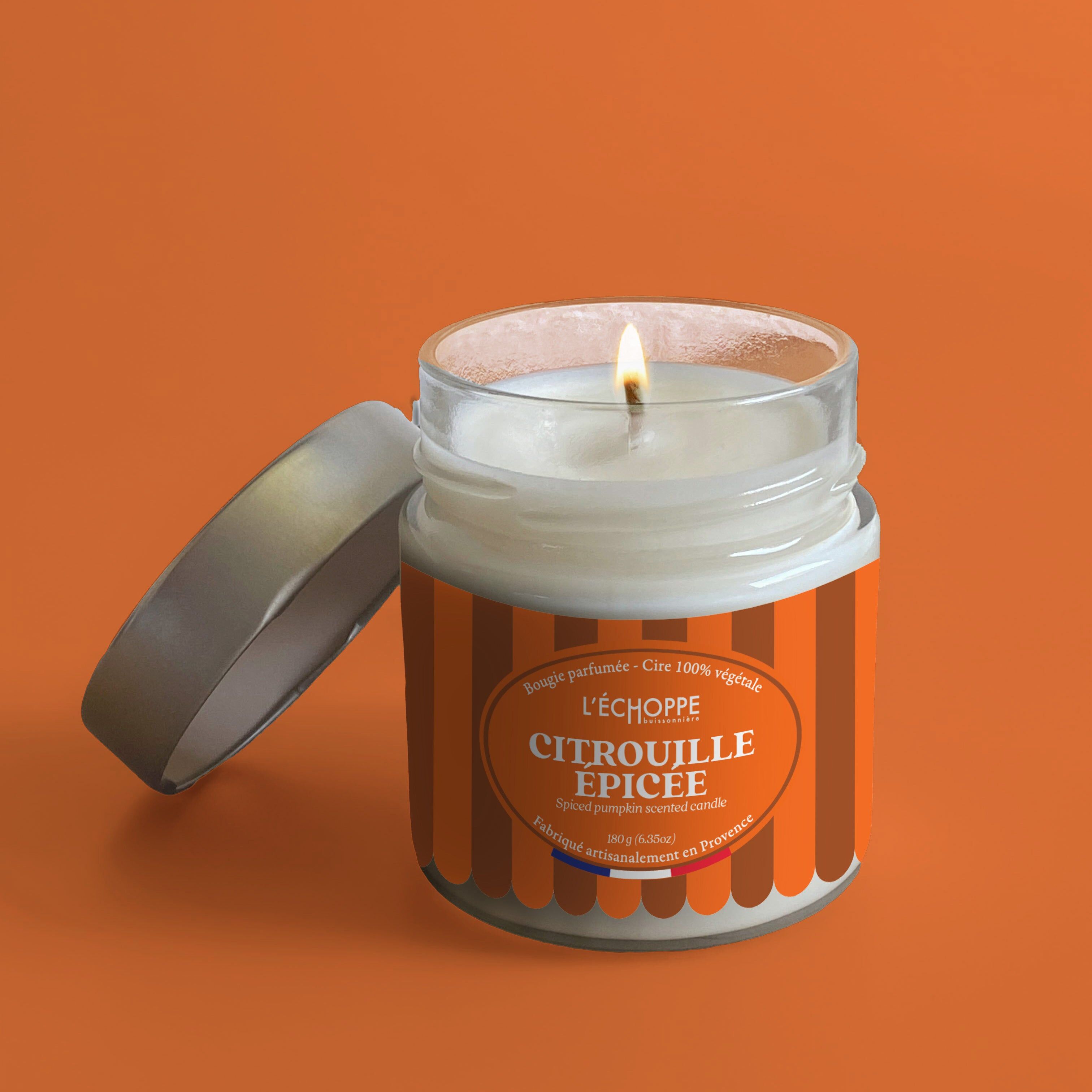 Spiced Pumpkin - Scented Candle 180g