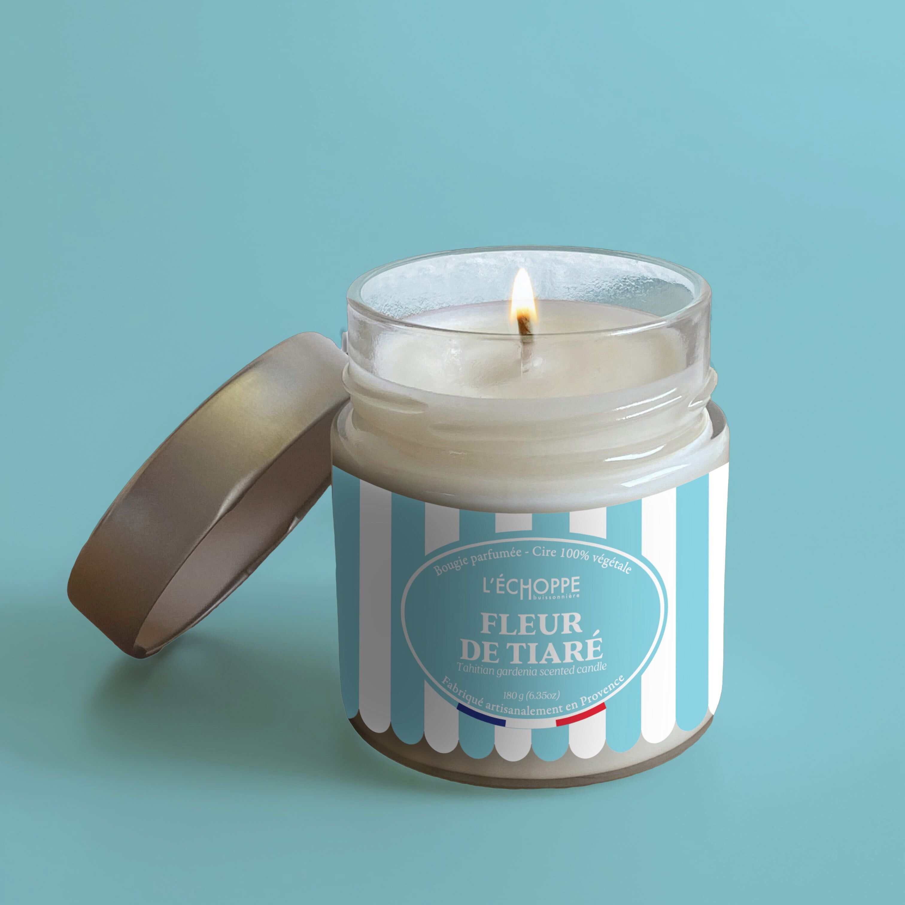 Tiare Flower - Scented candle 180g