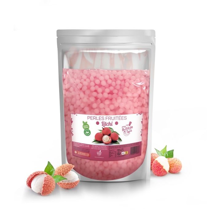 Perles Fruitées Litchi - Bubble Tea - 1.5kg