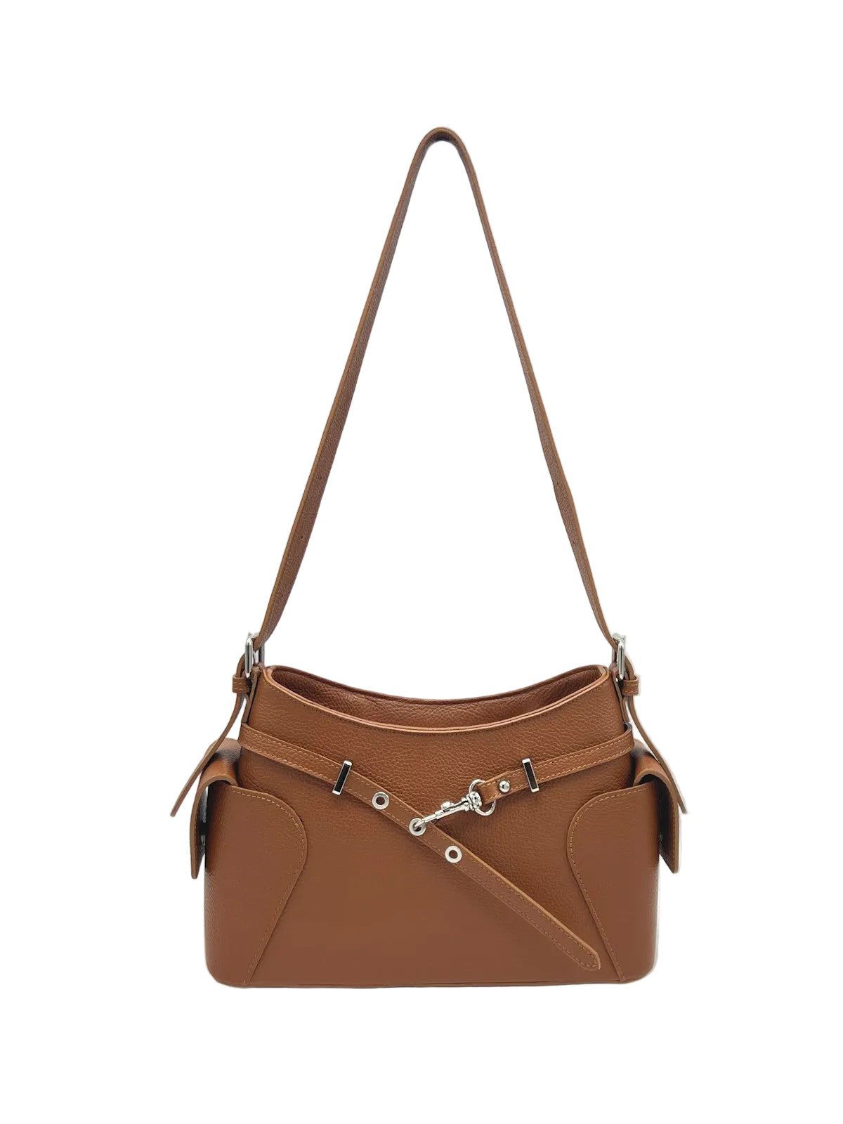 Buy wholesale Women's Genuine Leather Shoulder Bag, Made in Italy