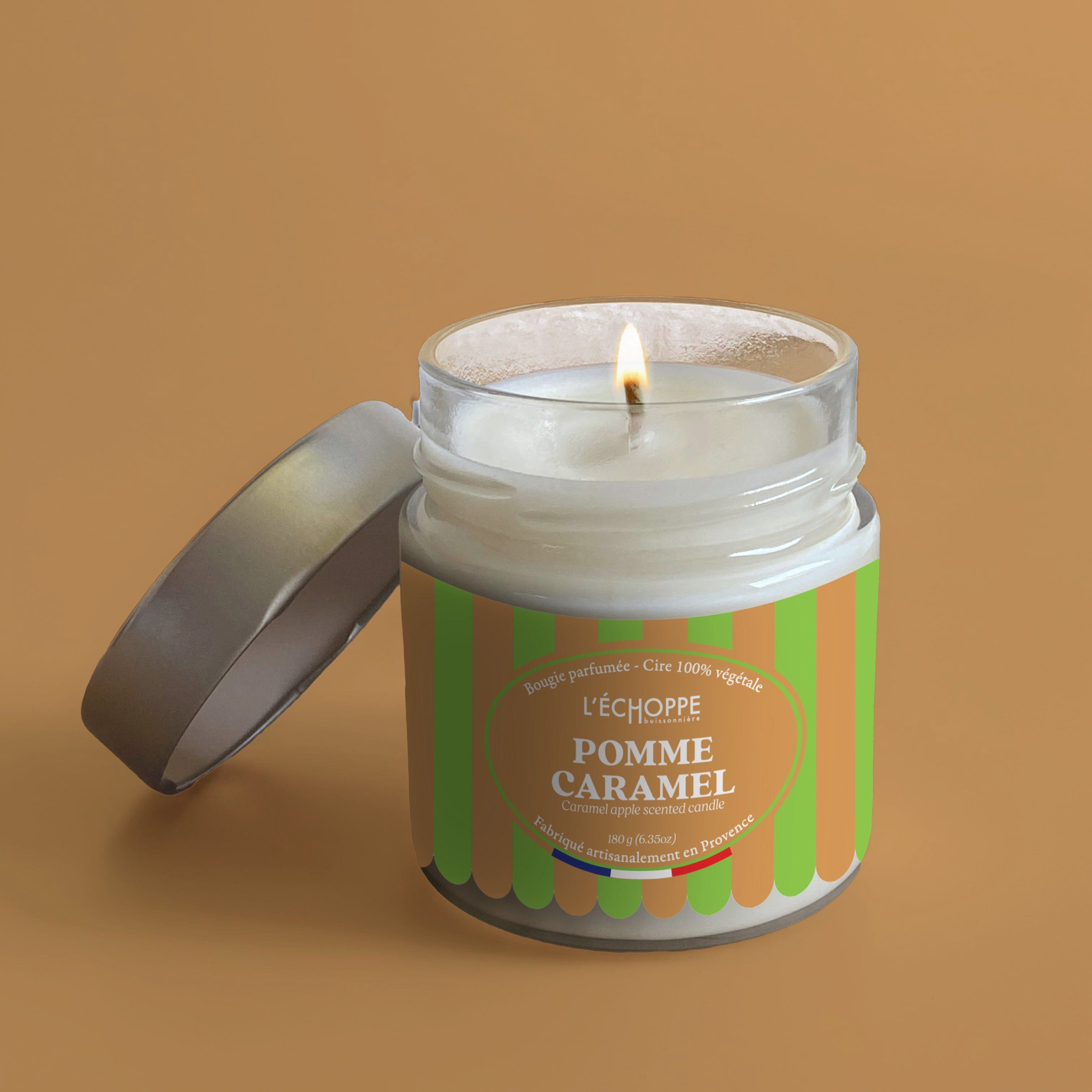 Apple Caramel - Scented candle 180g