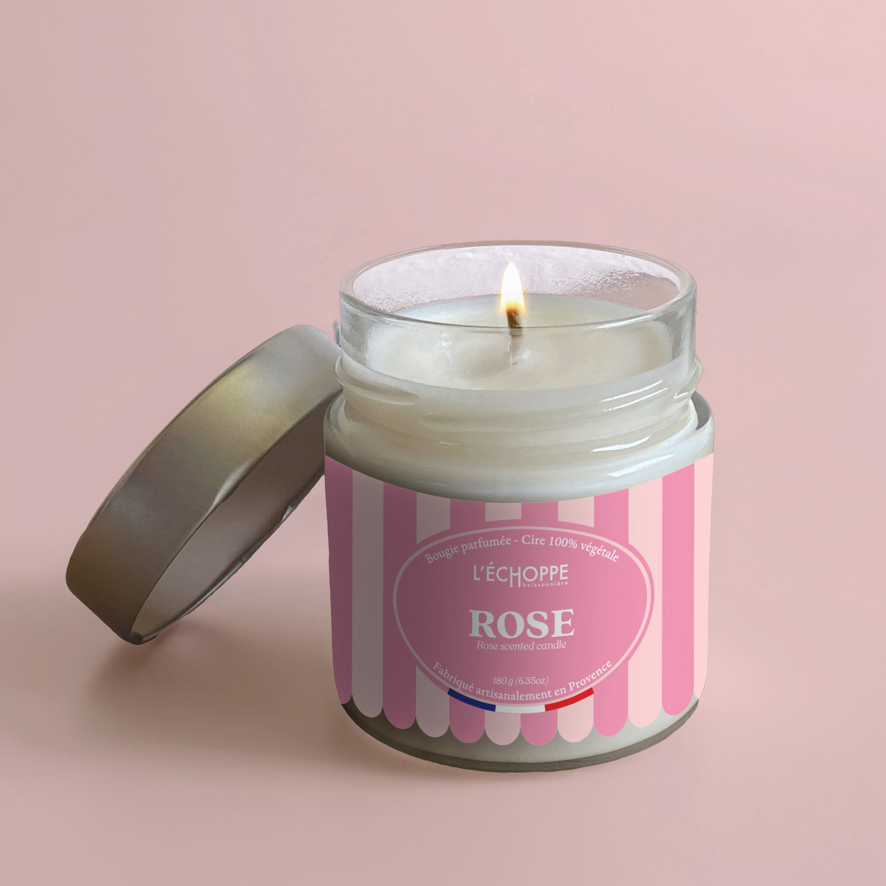 Rose - Scented candle 180g