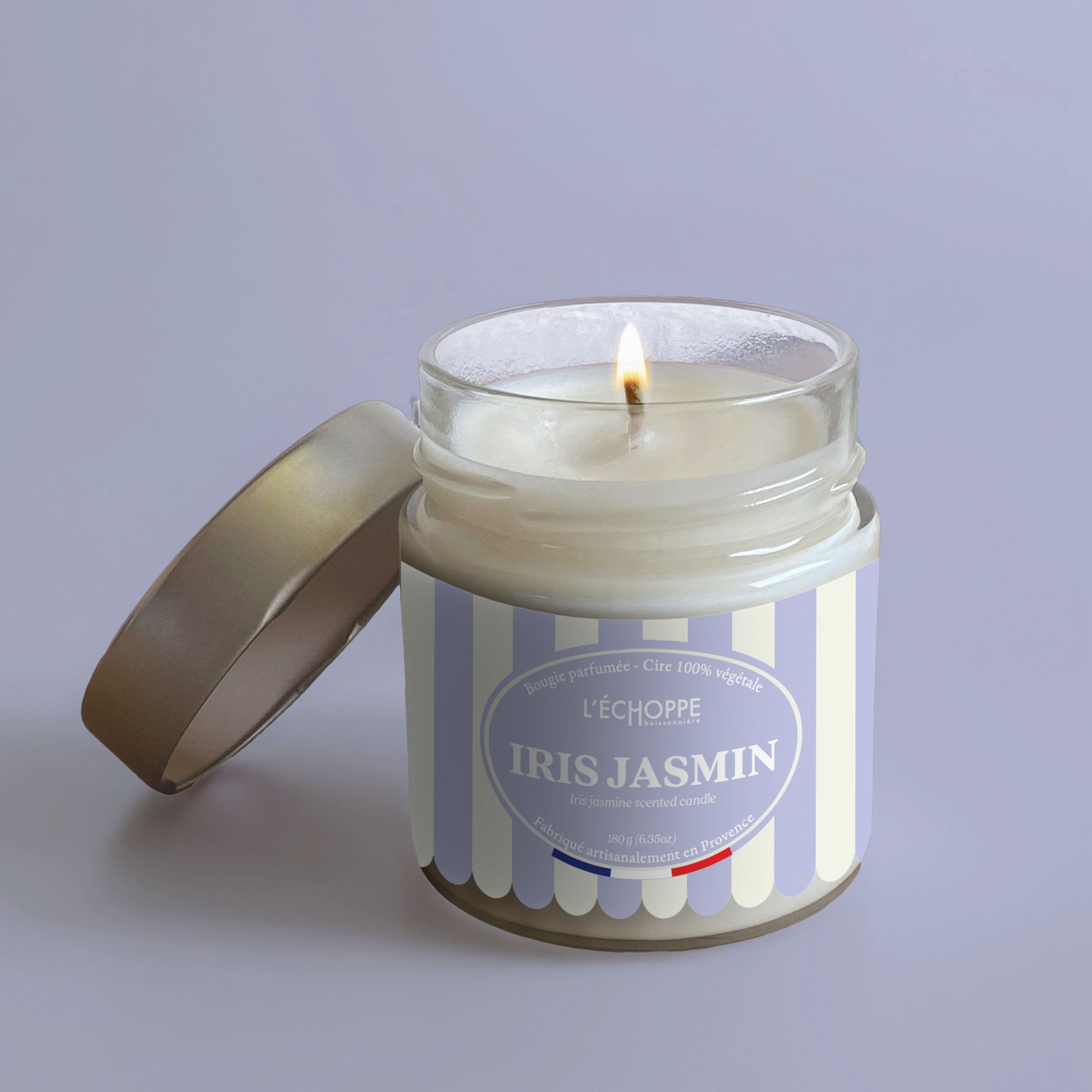 Iris Jasmine - Scented Candle 180g