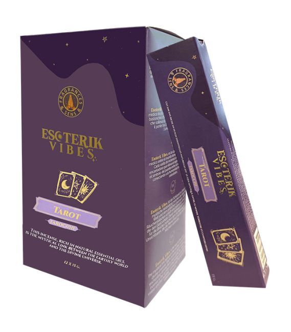 Incense, Fragrances & Sens, Esoterik Vibes, Tarot Masala - Box of 12 packets (15g)