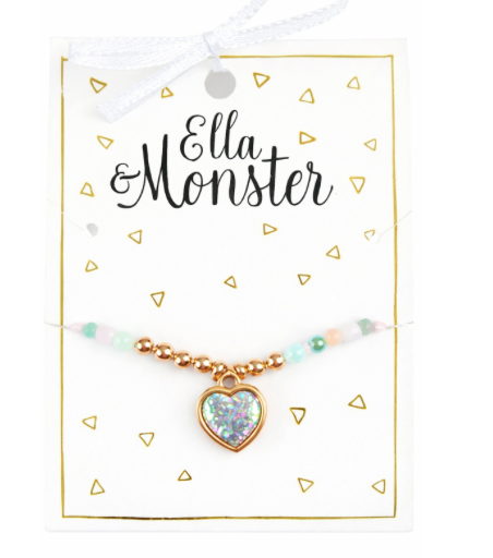PULSERA DE CORAZÓN DE SIRENA