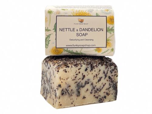Nettle And Dandelion Soap, Natural & Handmade, Approx 120g
