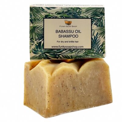 Babassuöl-Shampoo, palmfrei und vegan, ca. 120 g