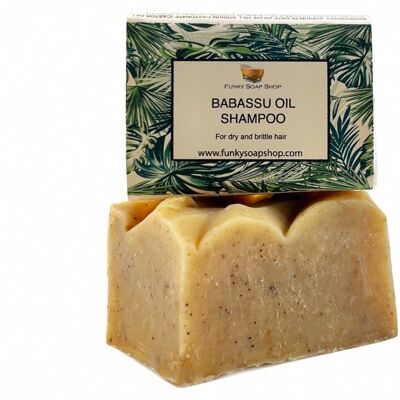 Babassuöl-Shampoo, palmfrei und vegan, ca. 120 g
