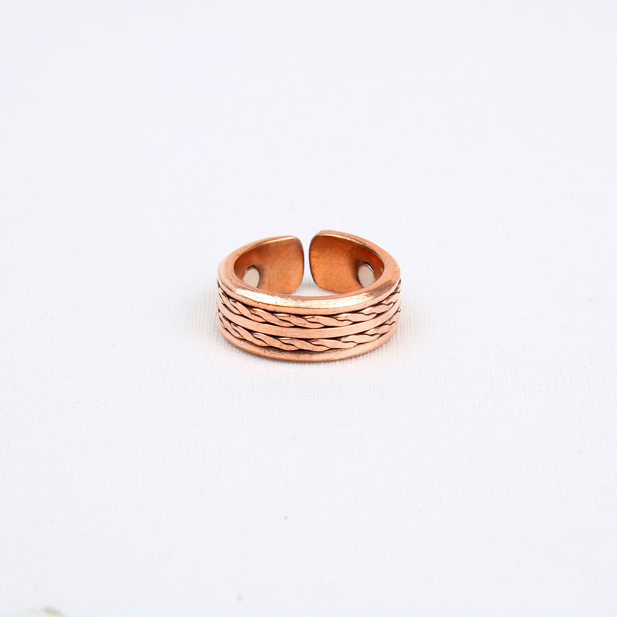 Kupferring mit Magnet (Design 13)
