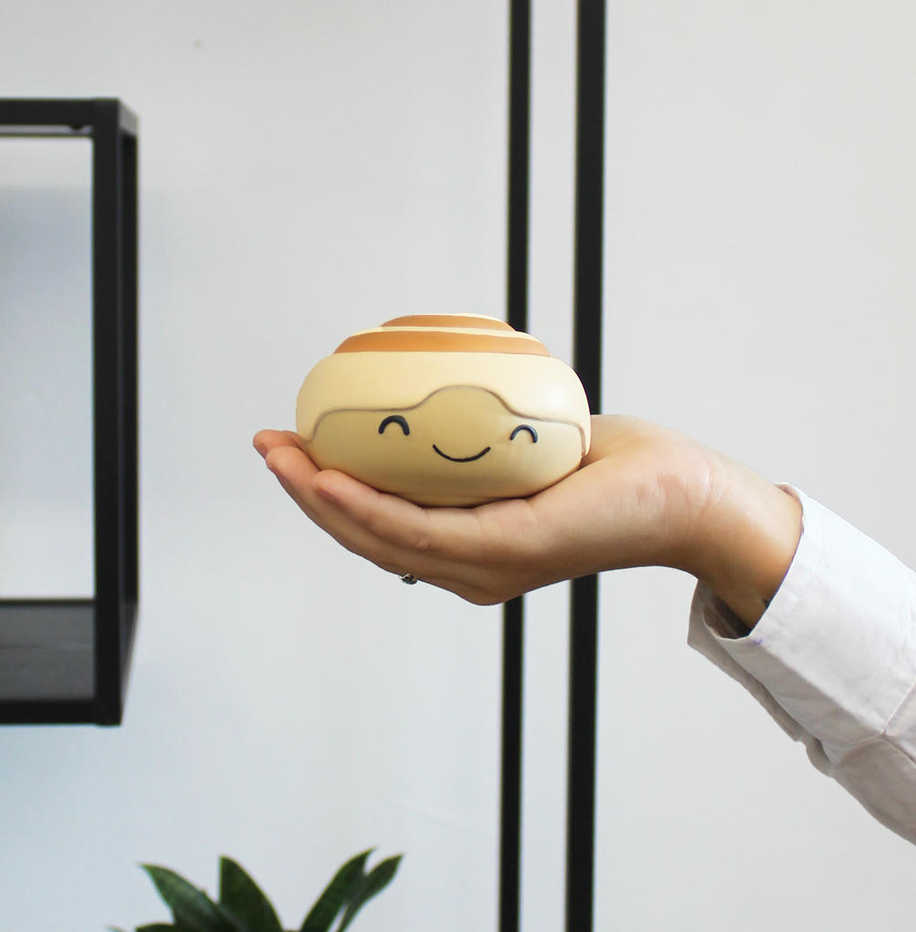 Zimtschnecke Stressball