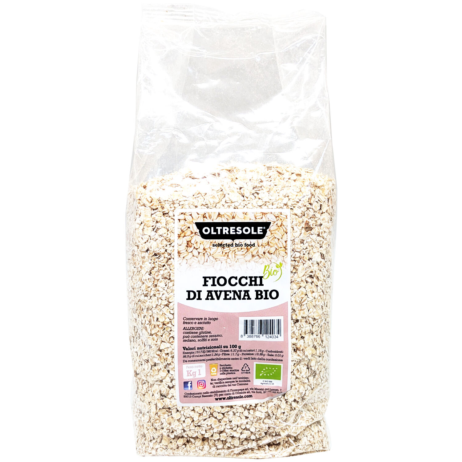 BIO-HAFERFLOCKEN 1 kg