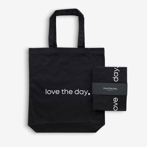 Cotton bag “love the day”