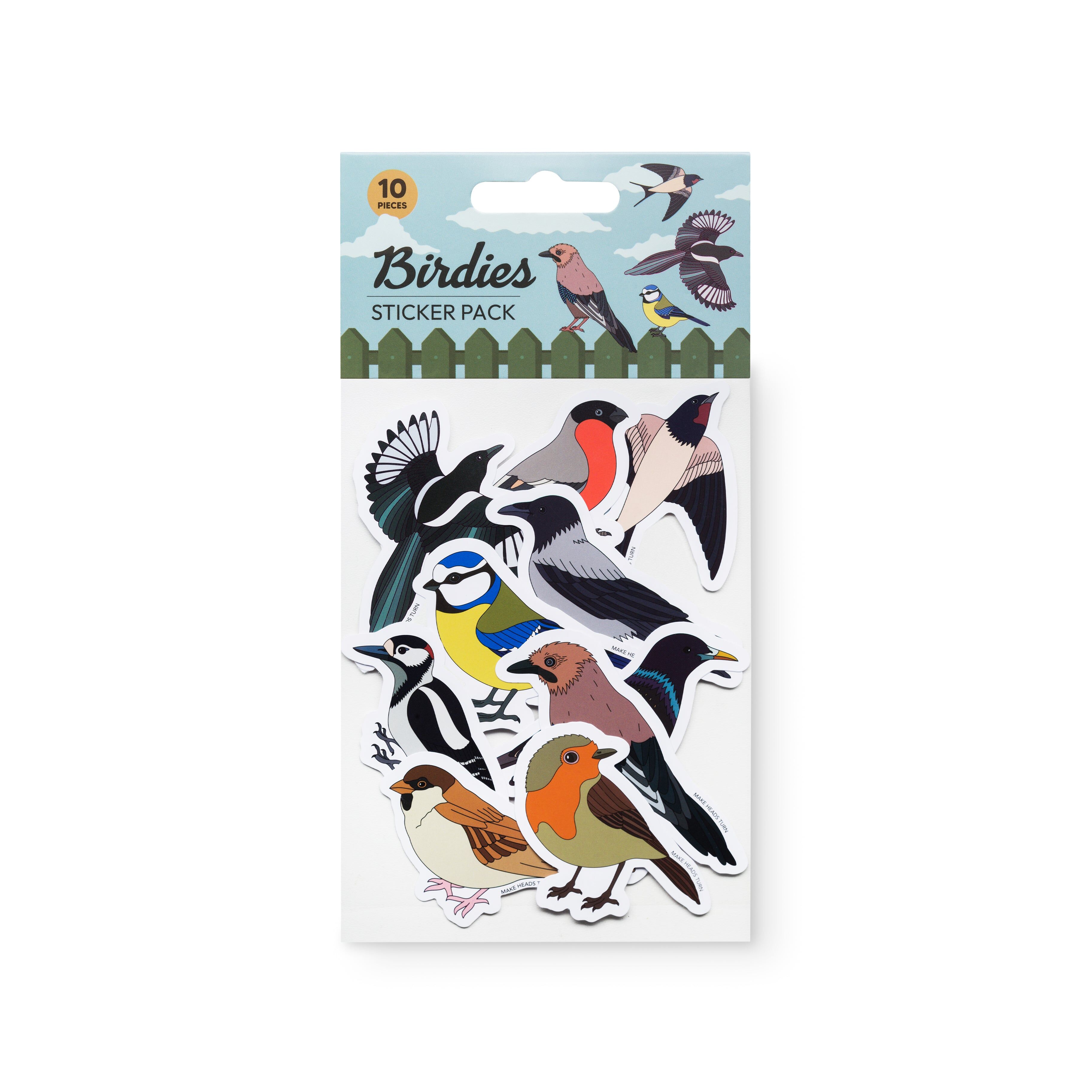 Sticker-Pack „Vögel“