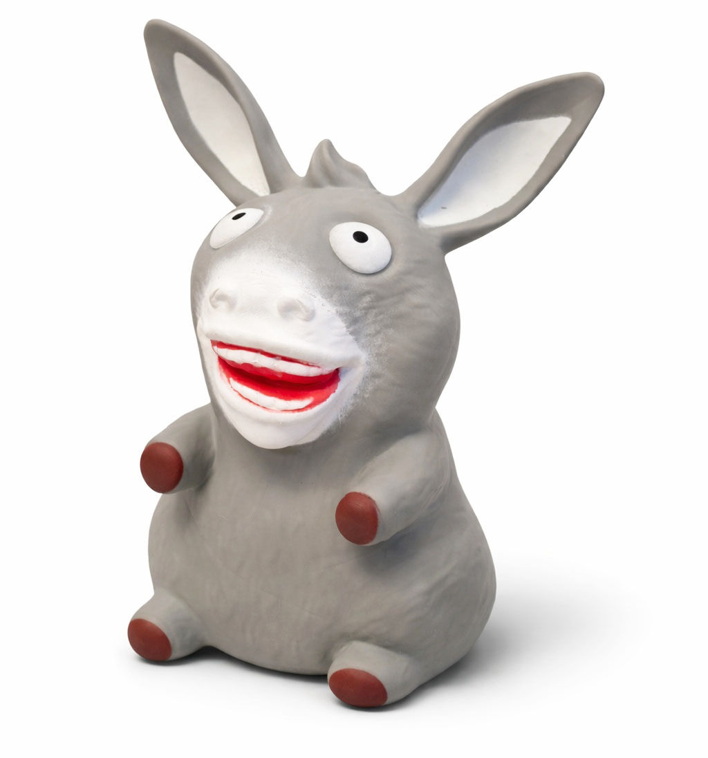 Grey Smash Donkey Squeeze Toy