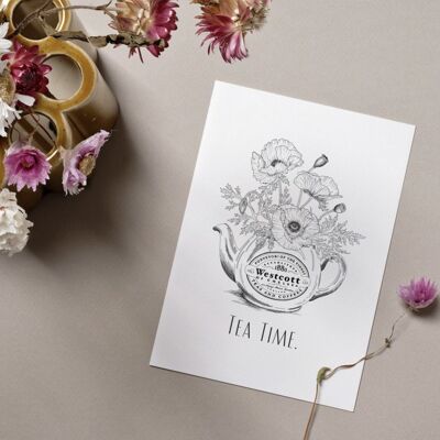 Carte "Tea time"