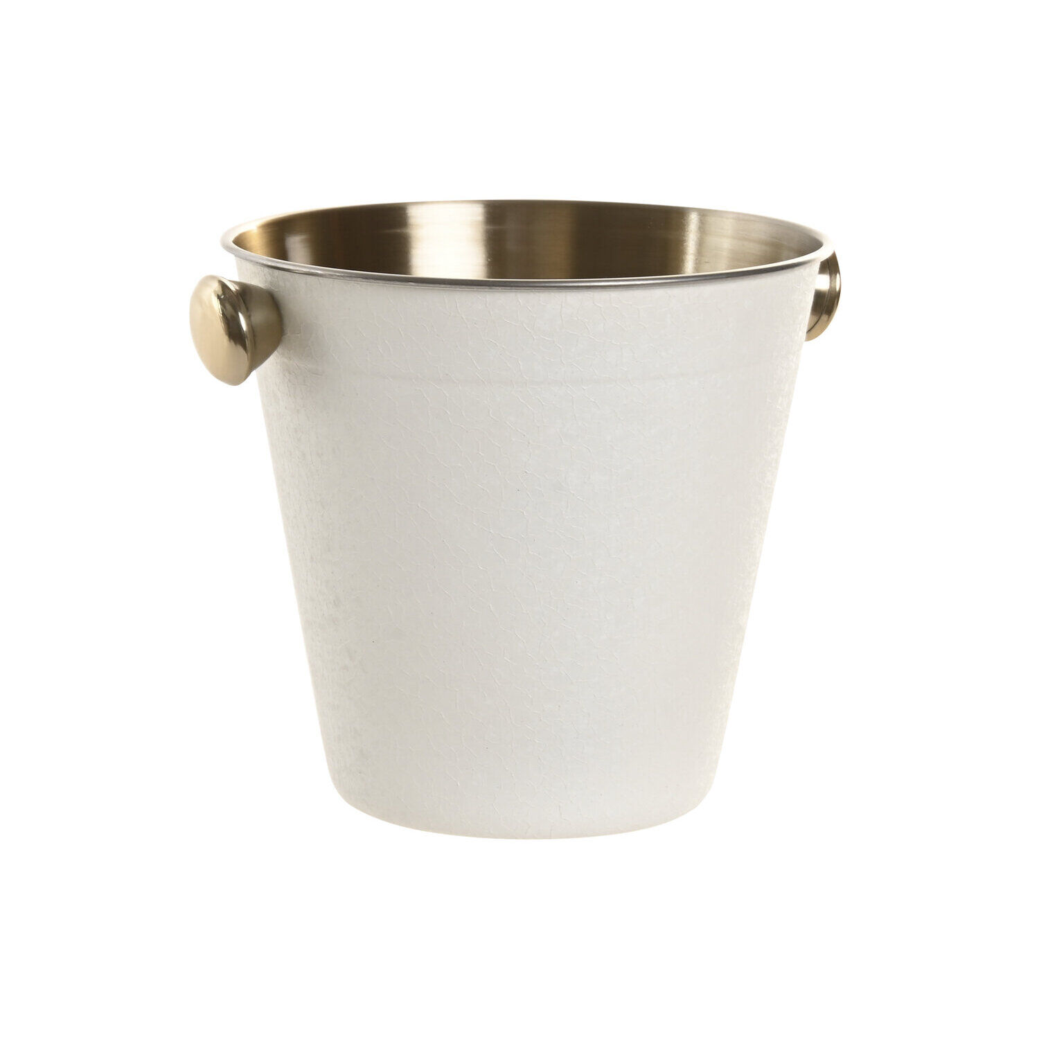 Stainless steel ice bucket 17x14x13 rough white PC224040