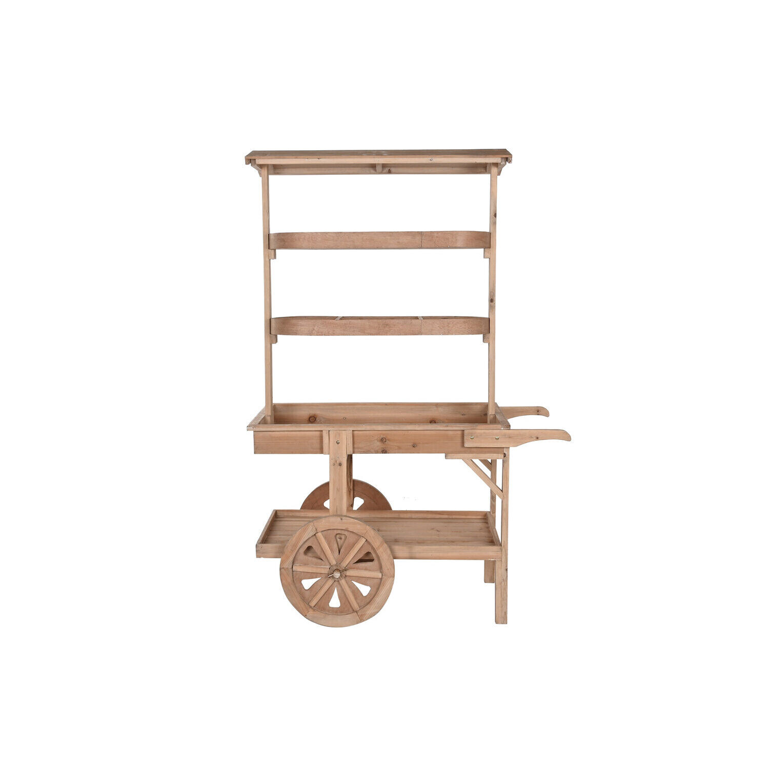 Expositor abeto mdf 108x53x167 carro natural MB218221
