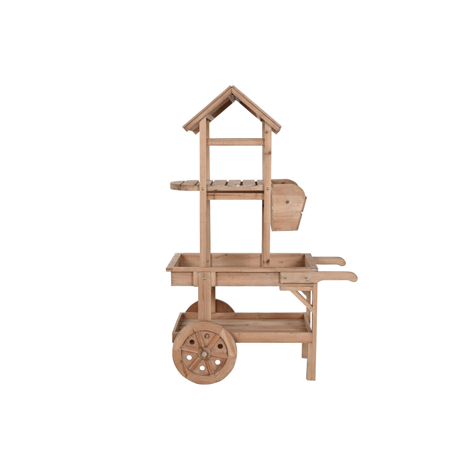 Expositor abeto mdf 87x42x135 carro natural MB218220