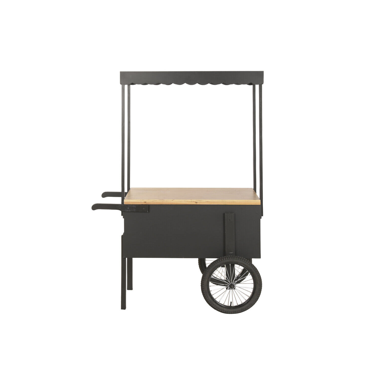 Expositor metal mdf 115x58x170 carro negro MB224500