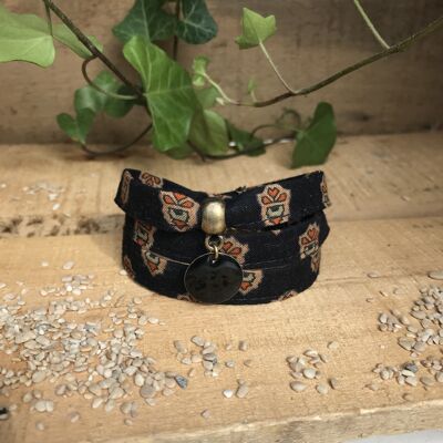 Black Provencal bracelet Le Mirabeau