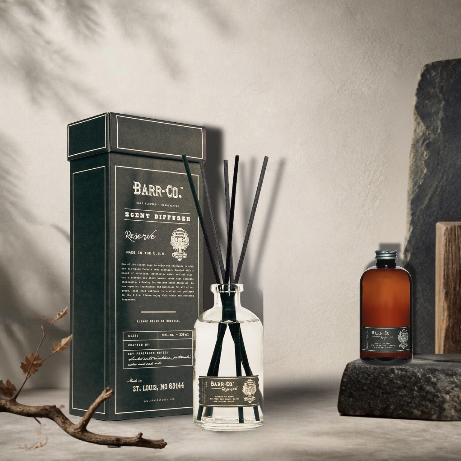 Barr-Co Reserve Duftdiffusor 8oz/236ml