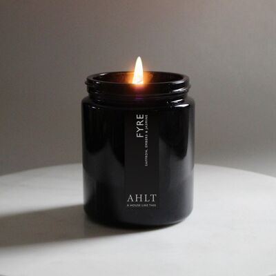 FYRE - Saffron, Embers & Jasmine - Soy Wax Candle