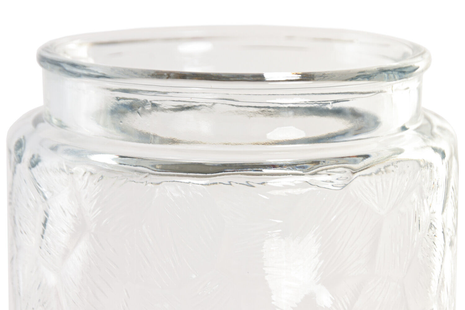 Dispensador bebidas cristal mimbre 19x19x33 6l PC227651