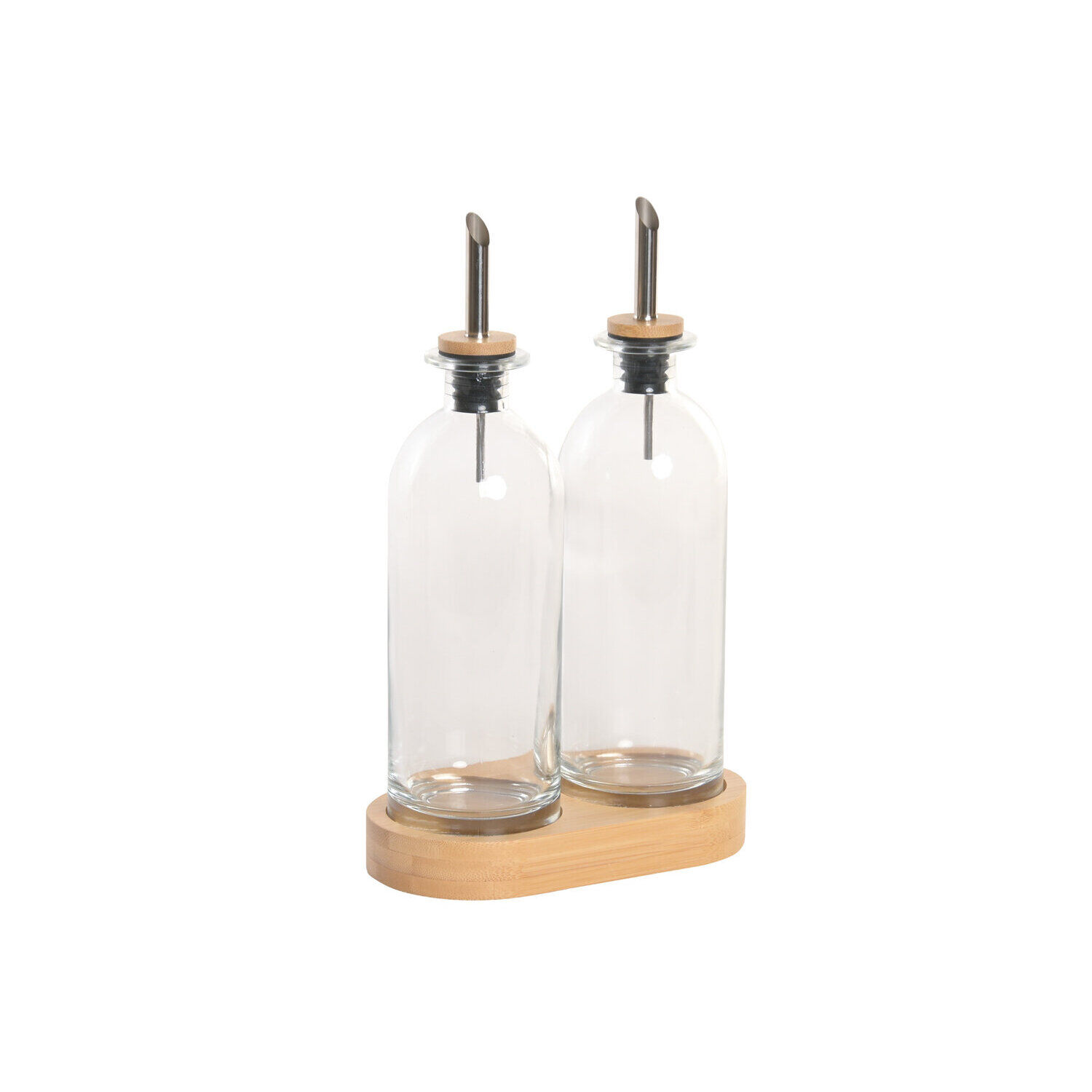 Oil and vinegar set of 2 glass 17x9x27.6 500ml PC227741