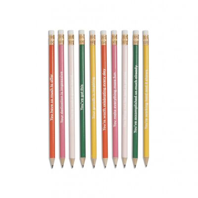 Write On Pencil Set, Colorblock Compliments