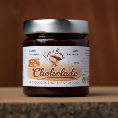 raw organic chocolate spreads