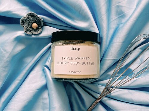 Triple Whipped Luxury Vegan Body Butter (Unfragranced)