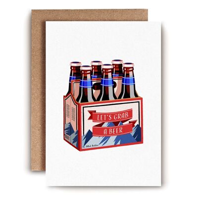 Let's Grab A Beer Card