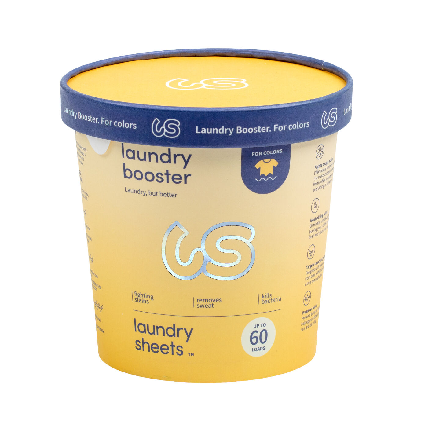 Laundry Sheets - Laundry Booster Color - 60 Loads