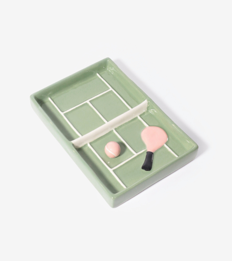 Bandeja de servicio para tenis