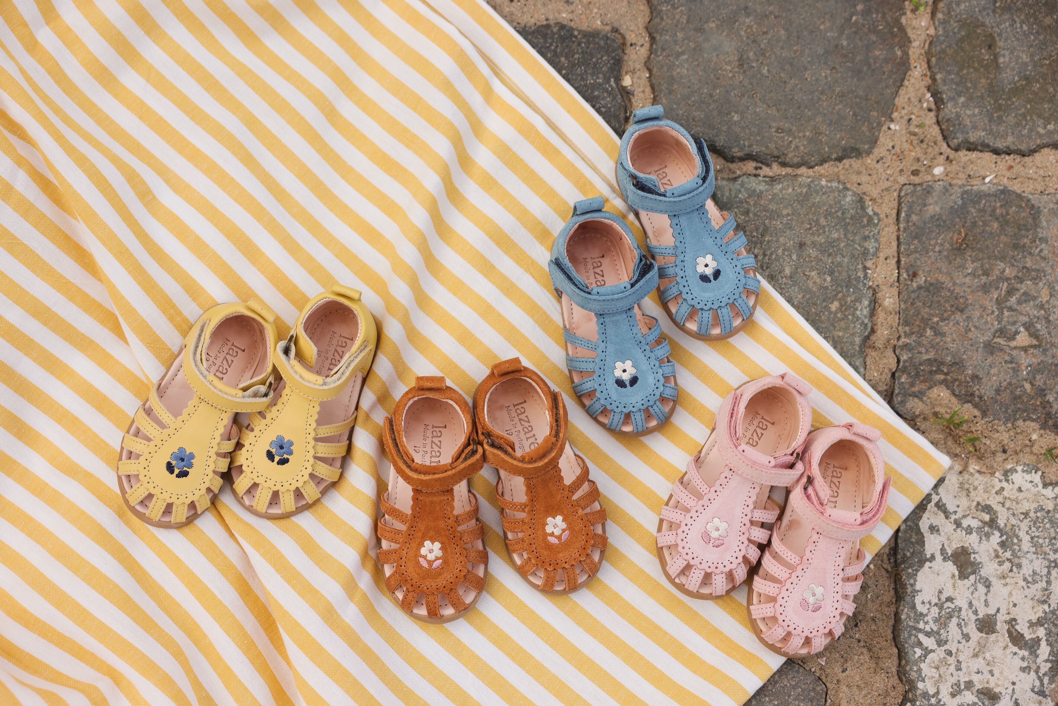 Colette Caramel Sandalen-Packung – Kleine Größen