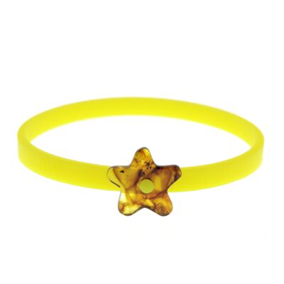 Yellow & Star Armband für Erwachsene