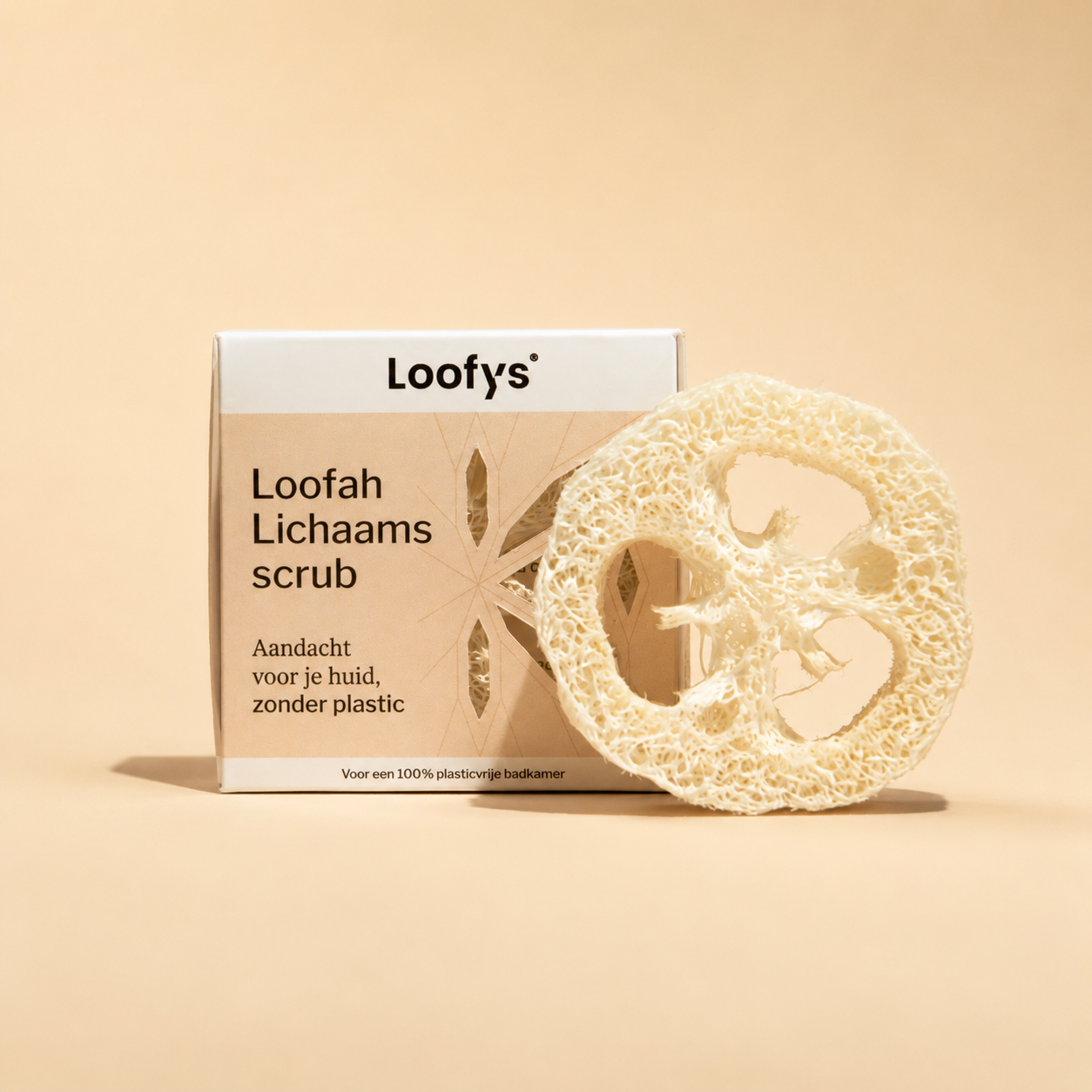 Loofys Loofah Body Scrub Sponge - 100% natural & plastic-free