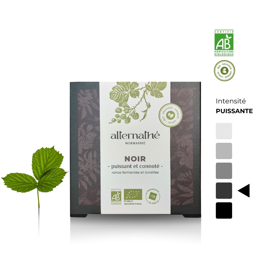 Infusion Alternathé, l'alternative au thé NOIR, en infusettes > Puissant et complexe