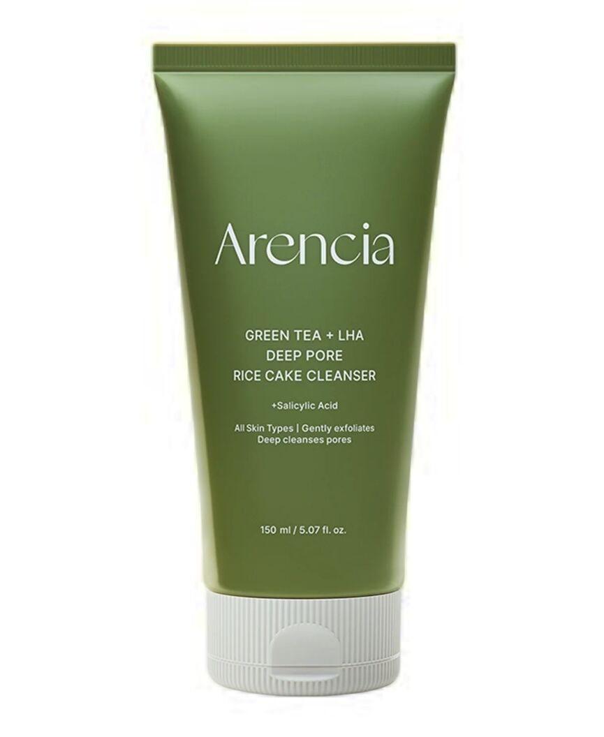 Arencia Grüner Tee + LHA Tiefenreinigender Reiskuchen-Reiniger 150 ml