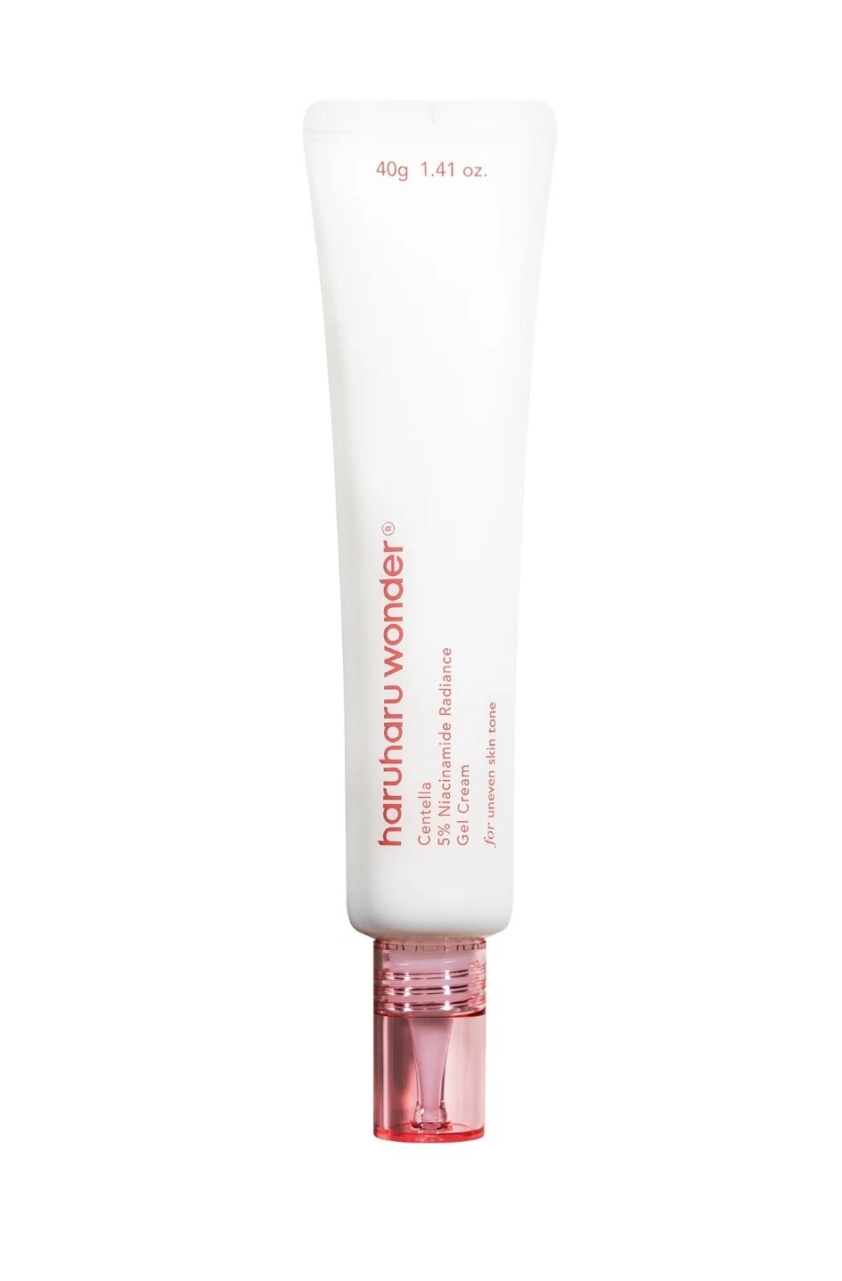Haruharu Wonder 5% Niacinamid Radiance Gel-Creme, unparfümiert, 40 g