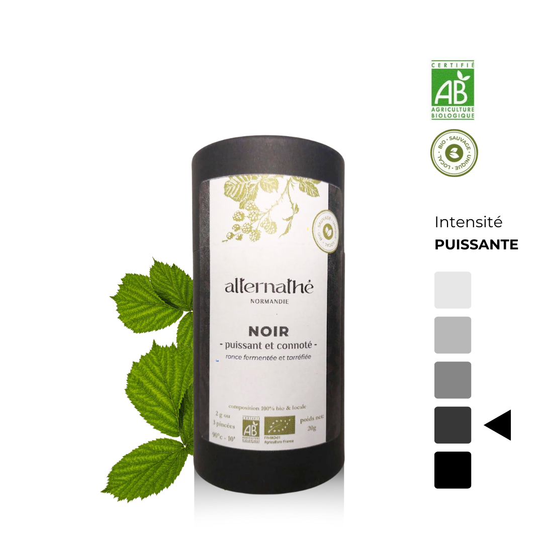 Infusion Alternathé, l'alternative au thé NOIR, en vrac > Puissant et complexe
