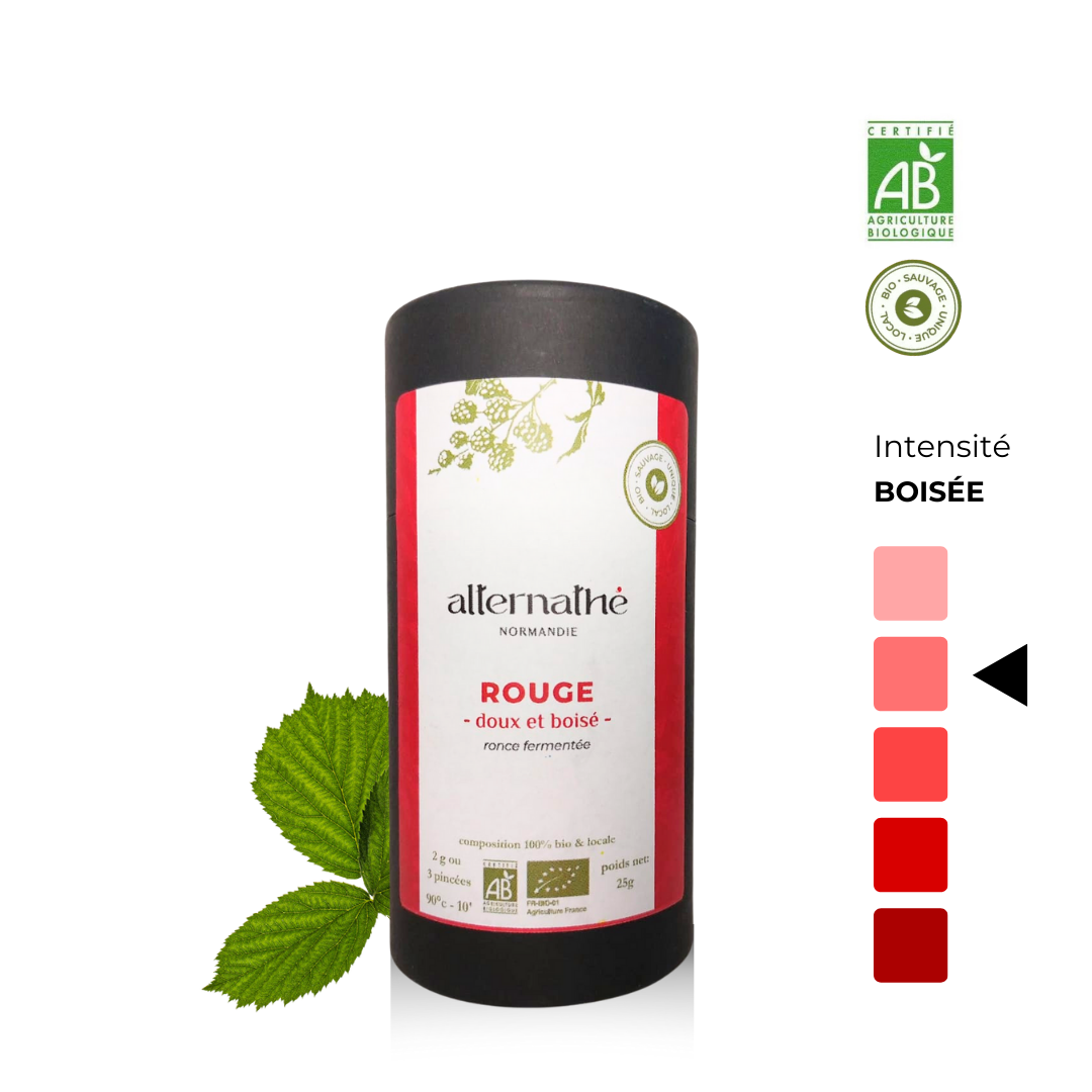 Infusion Alternathé, l'alternative au thé ROUGE, en vrac > Doux et boisé
