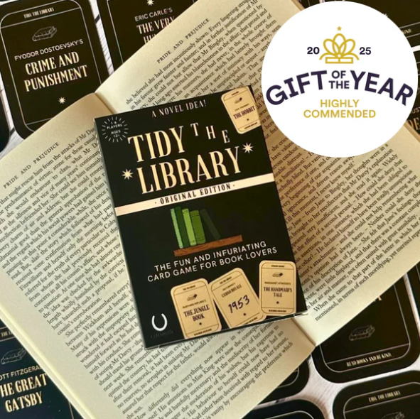TIDY THE LIBRARY: The Original Card Game for Book Lovers